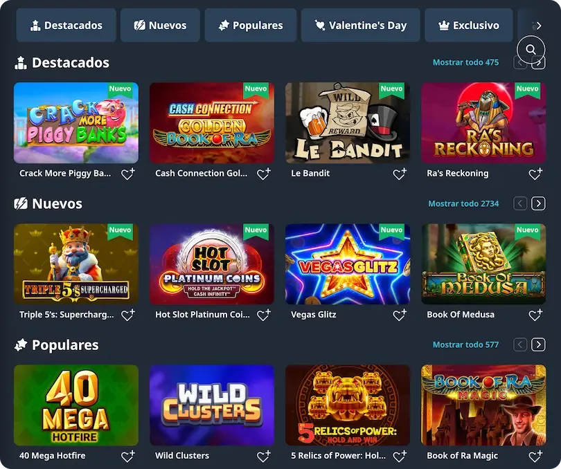 tragamonedas del casino lolajack